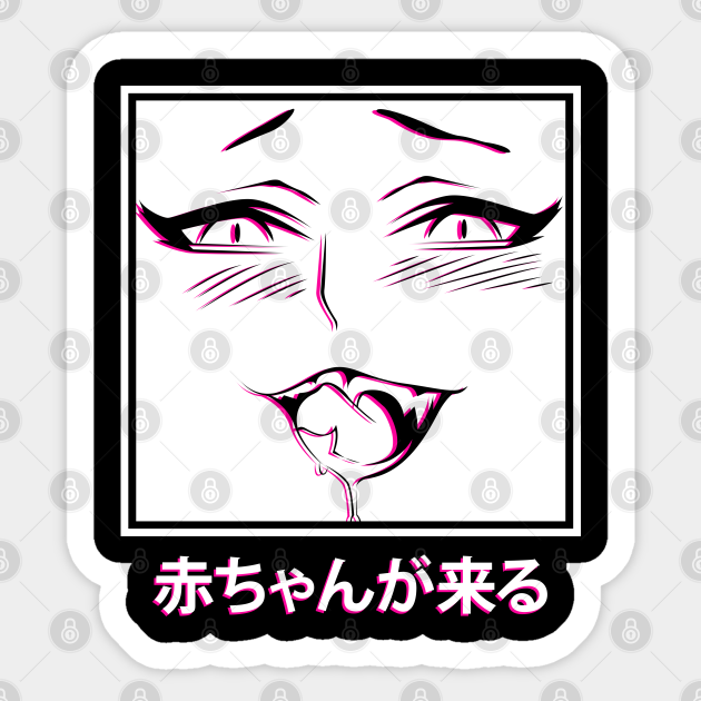 Kanji Characters Sexy Anime Girl Anime Sticker Teepublic Hot Sex Picture 